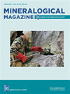 MINERALOGICAL MAGAZINE雜志封面